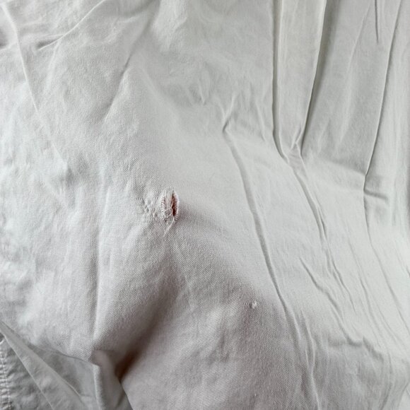 Faconnable Club *** 2XL Short Sleeve Button-Down White French Shirt Men Solid - Picture 15 of 16